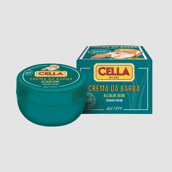 Cella Milano Organic Shave Cream krém na holení s aloe-vera 150 ml