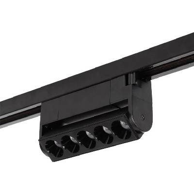 LED ЛИНЕЙНО ТЯЛО ЗА РЕЛСОВ МОНТАЖ VIV004835 CORN 12W 3000K 148x66x33мм 750lm ЧЕРНО (VIV004835)