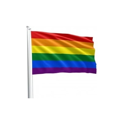 Mister B Gay Pride Flag duhová vlajka 90 x 150 cm