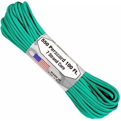 Paracord ARM 550 100' S11 tyrkysové