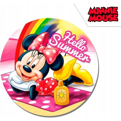 EUROSWAN Tvarovaná Micro osuška Minnie Summer 120 cm
