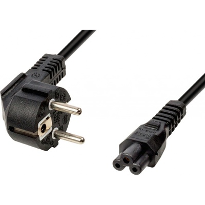 PremiumCord Kabel síťový 230V k notebooku 3m, trojlístek "Mickey Mouse" (kpspt3) – Zboží Živě