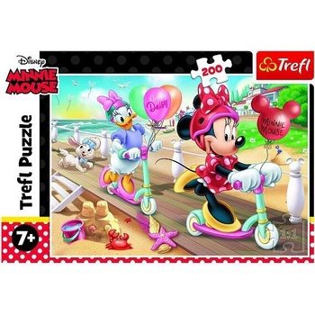 Trefl Minnie Mouse: Na pláži 200 dílků