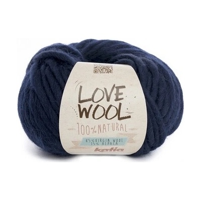 LOVE WOOL Katia Farby LOVE WOOL: 121 tmavá modrá