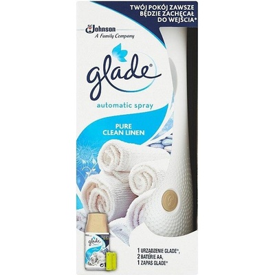 GLADE Automatic Spray Vôňa čistoty strojček + náplň 269 ml