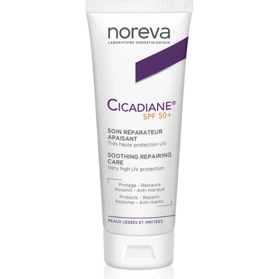 Noreva Cicadiane Soothing Repairing Care слънцезащитен крем за тяло и лице SPF 50+ 40ml