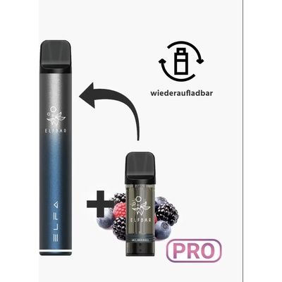 ElfBar Elfa batéria 500 mAh twilight blue