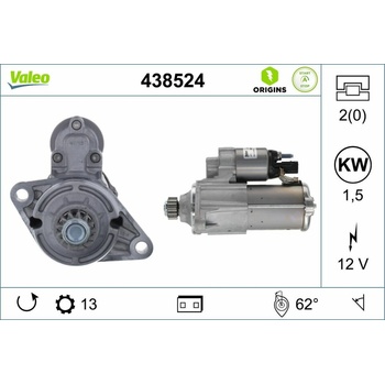 Startér VALEO 438524