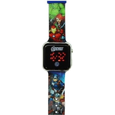 Kids Licensing Детски LED ръчен часовник - Avengers