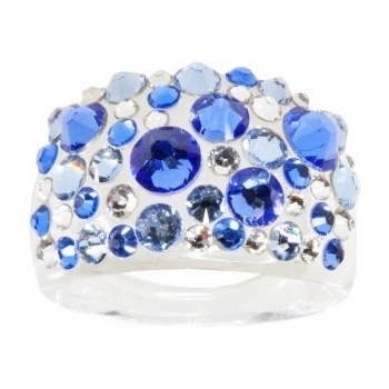 Prsten LEVIEN BY SWAROVSKI Bubble SAPPHIRE RBB56SAP