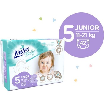 Linteo Baby Prémium Junior 11-21 kg 168 ks