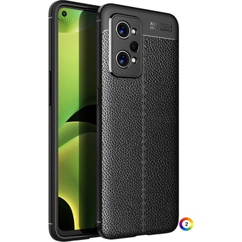 Image 1 of realme Oppo Realme GT2 Pro Удароустойчив Litchi Skin Калъф и Протектор