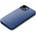 Mujjo Full Leather Case - премиум кожен (естествена кожа) кейс с MagSafe за iPhone 14 (син)