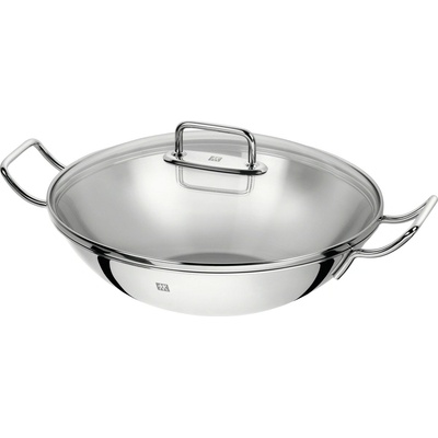 Pánev ZWILLING WOK 32cm nerezová s poklicí