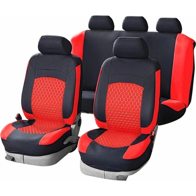 Autopoťah Cappa Perfetto HL Opel Corsa čierne/červené