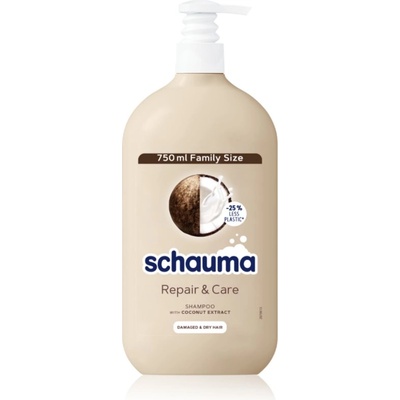 Schwarzkopf Schauma Repair & Care шампоан за суха и увредена коса с кокос 750ml
