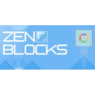 Gazzapper Games Zen Blocks Relaxing Puzzle Board Game (PC)