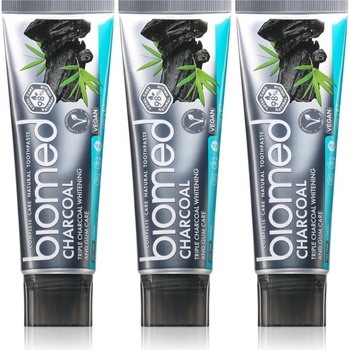 Biomed Charcoal избелваща паста за зъби с активен въглен