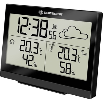 Bresser Електронна метеостанция Bresser TemeoTrend LG RC, черна (7009995)