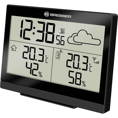 Bresser Електронна метеостанция Bresser TemeoTrend LG RC, черна (7009995)