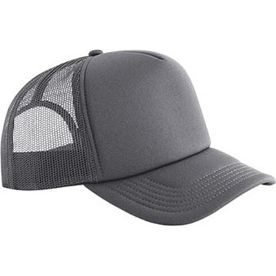 Beechfield Klasická penová truckerka B634 Graphite Grey