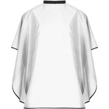 P.R.C. Kadernícky plášť, zástera na strihanie vlasov - biela biela - 150 x 130 cm