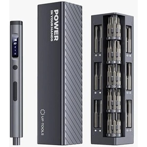 UF Tools Uf-tools акумулаторна електрическа отвертка 57 в 1, сребриста, usb-c (ks-882037-1)