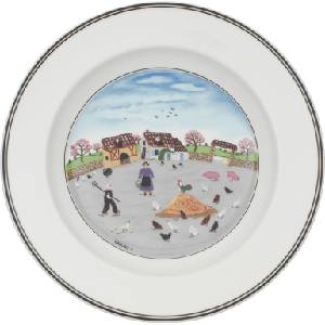 Villeroy & Boch Дълбока чиния Design Naif Poultry Farm 21 см (10-2337-2704)