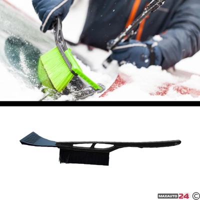 Paolo Стъргалка за лед с четка РА032 - черна