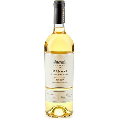 Keburia Winery Bílé Manavis mtvane gruzínské suché bílé 2022 13% 0,75 l (holá láhev)