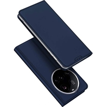 Xiaomi Кожен Калъф DUX DUCIS + Скрийн Протектор за Xiaomi 15 Ultra - Черен / Тъмносин