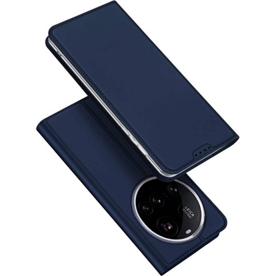 Xiaomi Кожен Калъф DUX DUCIS + Скрийн Протектор за Xiaomi 15 Ultra - Черен / Тъмносин
