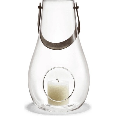 Skleněná lucerna Design With Light Clear 29 cm Holmegaard