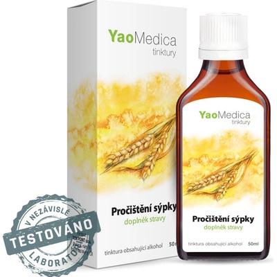 YaoMedica Pročištění sýpky tinktura z čínských bylinek 50 ml