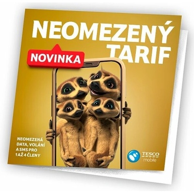 Tesco Mobile SIM rodinná novinka