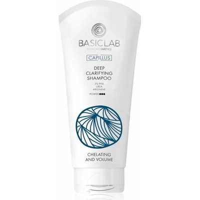 BasicLab Dermocosmetics Capillus hĺbkovo čistiaci šampón pre mastnú pokožku hlavy 100 ml