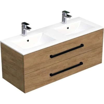 SAT Skříňka s umyvadlem Cube Way dub hickory mat CUBE46C1202DHMOD