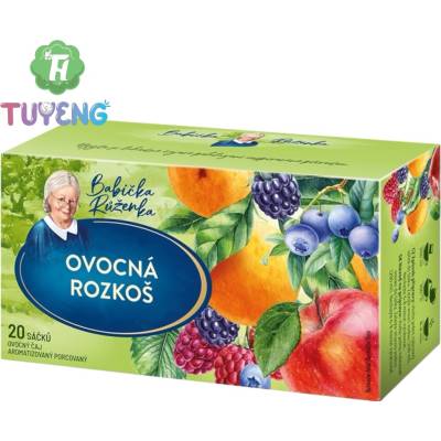 Babička Růženka Ovocná rozkoš ovocný čaj 20 x 2 g