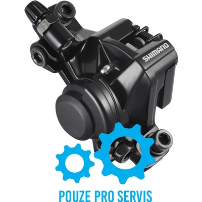 Shimano Altus BR-M375 mechanický přední černá – Zboží Dáma