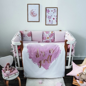 Veres Бебешки спален комплект veres it's a girl