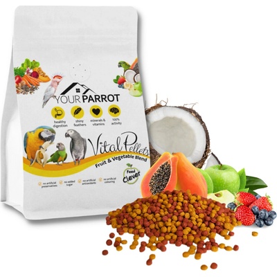 Your Parrot Vital Pellets Fruit&Veggie Blend 3 kg