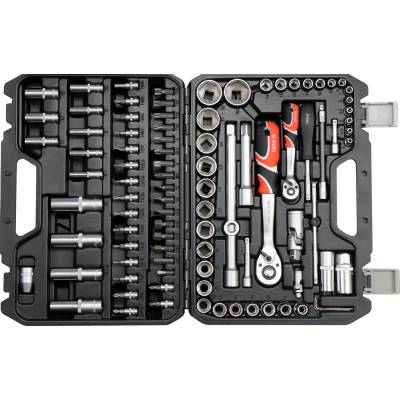 YATO Gola sada 1/2", 1/4" + príslušenstvo 94 ks