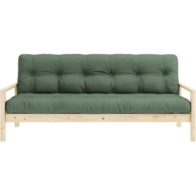 Karup Design rozkladacia pohovka 205 cm Knob zelená
