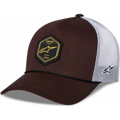 ALPINESTARS HEXEON TRUCKER hnědá/bílá