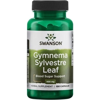 Swanson Gymnema Sylvestre Leaf, 100 капсули, Swanson (SW983)