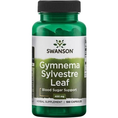 Swanson Gymnema Sylvestre Leaf, 100 капсули, Swanson (SW983)