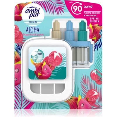 Ambi Pur 3volution Aloha електрически уред за освежаване на въздуха с пълнител 20ml