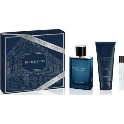 Boucheron Singulier Подаръчен комплект за мъже Размер EDP 100 ml + душ гел 100 ml + EDP 7.5 ml