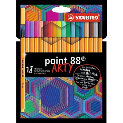 Stabilo Point 88 18 barev