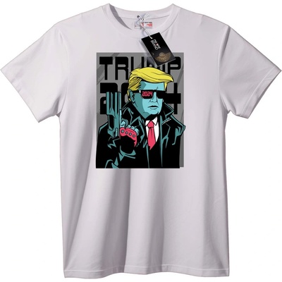 NOONEBRAND Тениска Trump 2024 Терминатор - 2XL, White